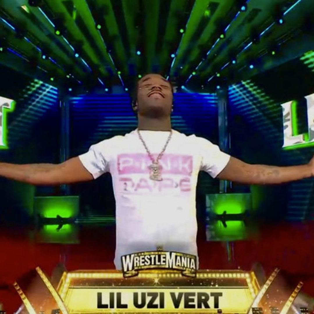 Lil Uzi Vert Performs Wrestlemania 39